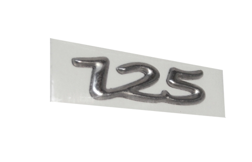 "125" STICKER